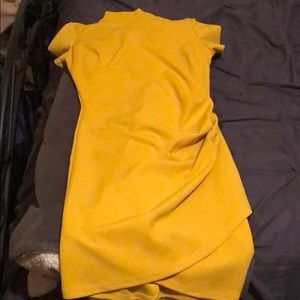 Mustard dress